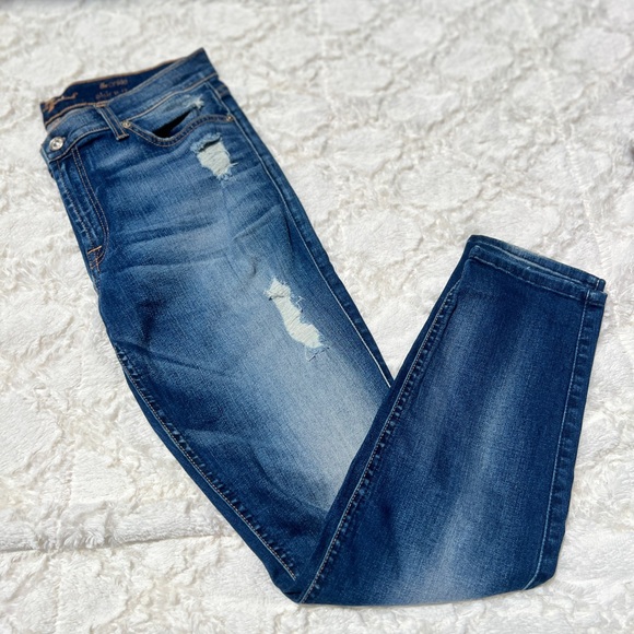 7 For All Mankind Denim - 7 For All Mankind Ankle Skinny Jeans